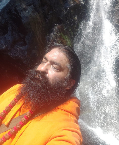Sanyasi Swami Aditya Masters of Calm festivalio meistras