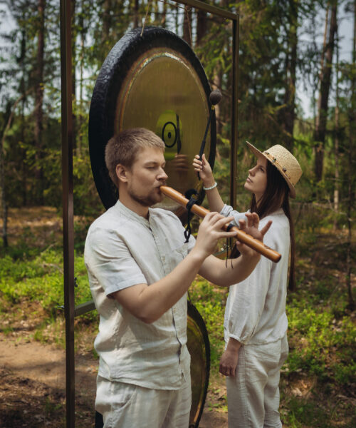 Gongai | Karolina ir Artūras Masters of Calm festivalio laisvalaikis