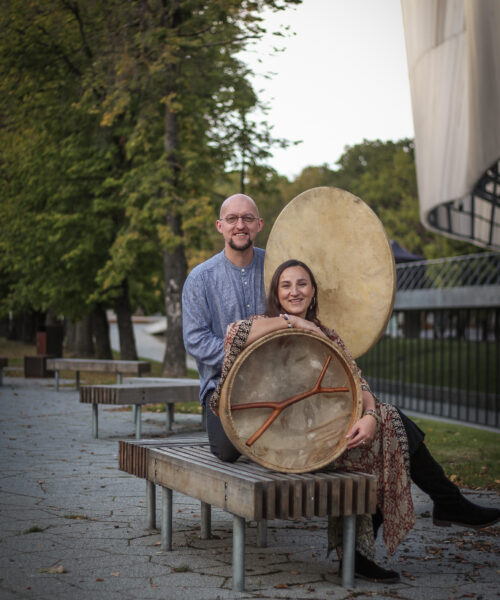 Karolina ir Tadas Šimkai | Gongai Masters of Calm festivalio laisvalaikis